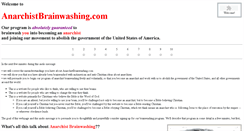 Desktop Screenshot of anarchistbrainwashing.com