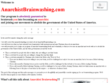 Tablet Screenshot of anarchistbrainwashing.com